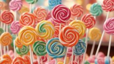 Леденцы на палочке с логотипом оптом